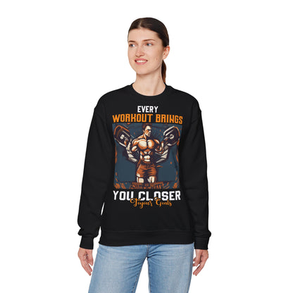 Every Workout Brings You Closer Unisex Heavy Blend™ Crewneck Sweatshirt