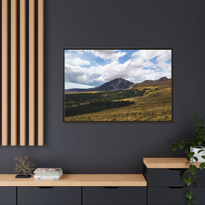 Mount Brandon Matte Canvas, Framed (Multi-color)