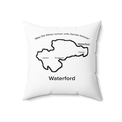 Waterford Spun Polyester Square Pillow White Edition 4 Sizes