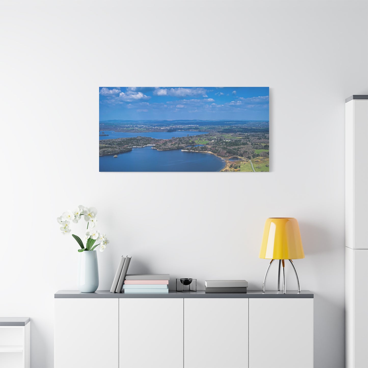 Muckross Lake Matte Canvas, Stretched, 1.25"