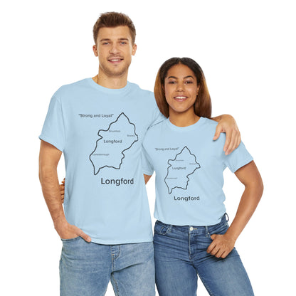 Longford Unisex Heavy Cotton Tee White Edition