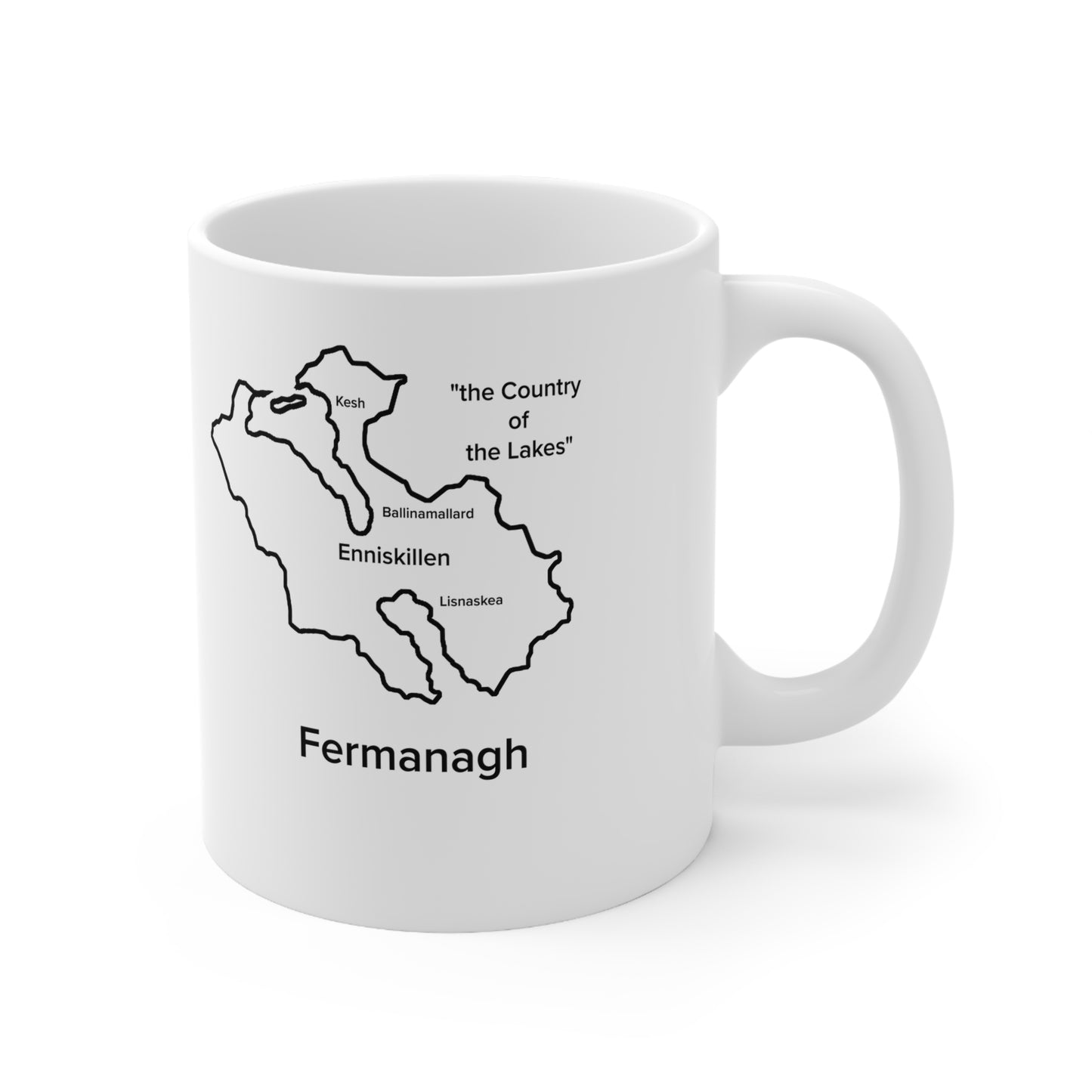 Fermanagh Ceramic Coffee Cup - 11oz & 15oz