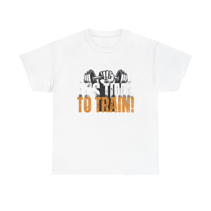 It's Time To Train Unisex Heavy Cotton Tee