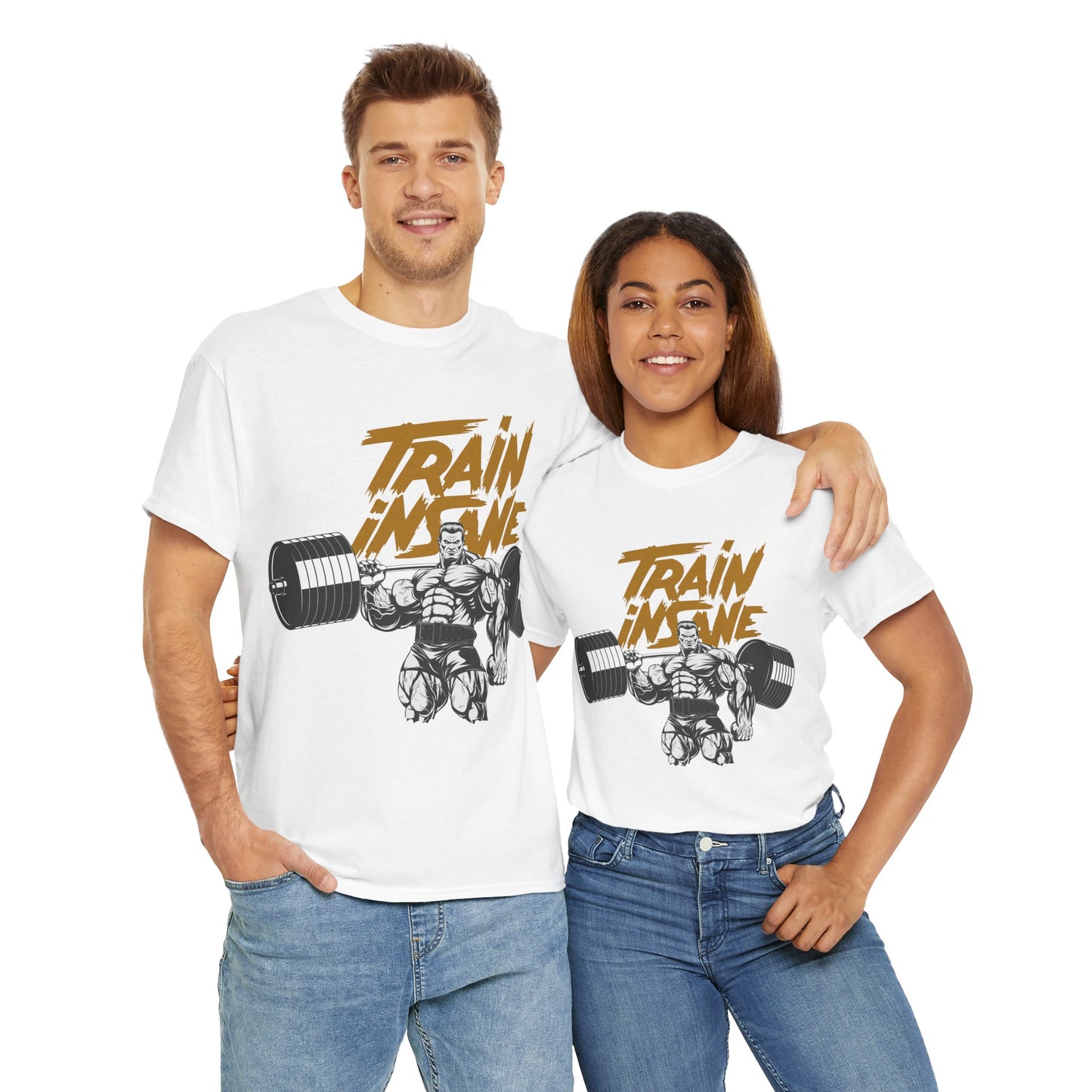 Train Insane Unisex Heavy Cotton Tee