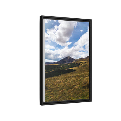 Mount Brandon Matte Canvas, Framed (Multi-color)