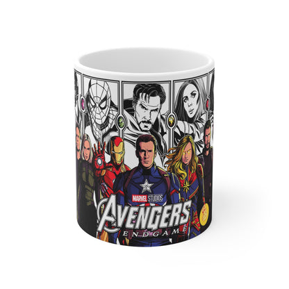 Avengers Endgame Ceramic Coffee Mugs | Superhero Collectible 11oz & 15oz