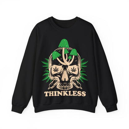 Mushroom Skull 'THINKLESS' Sweatshirt