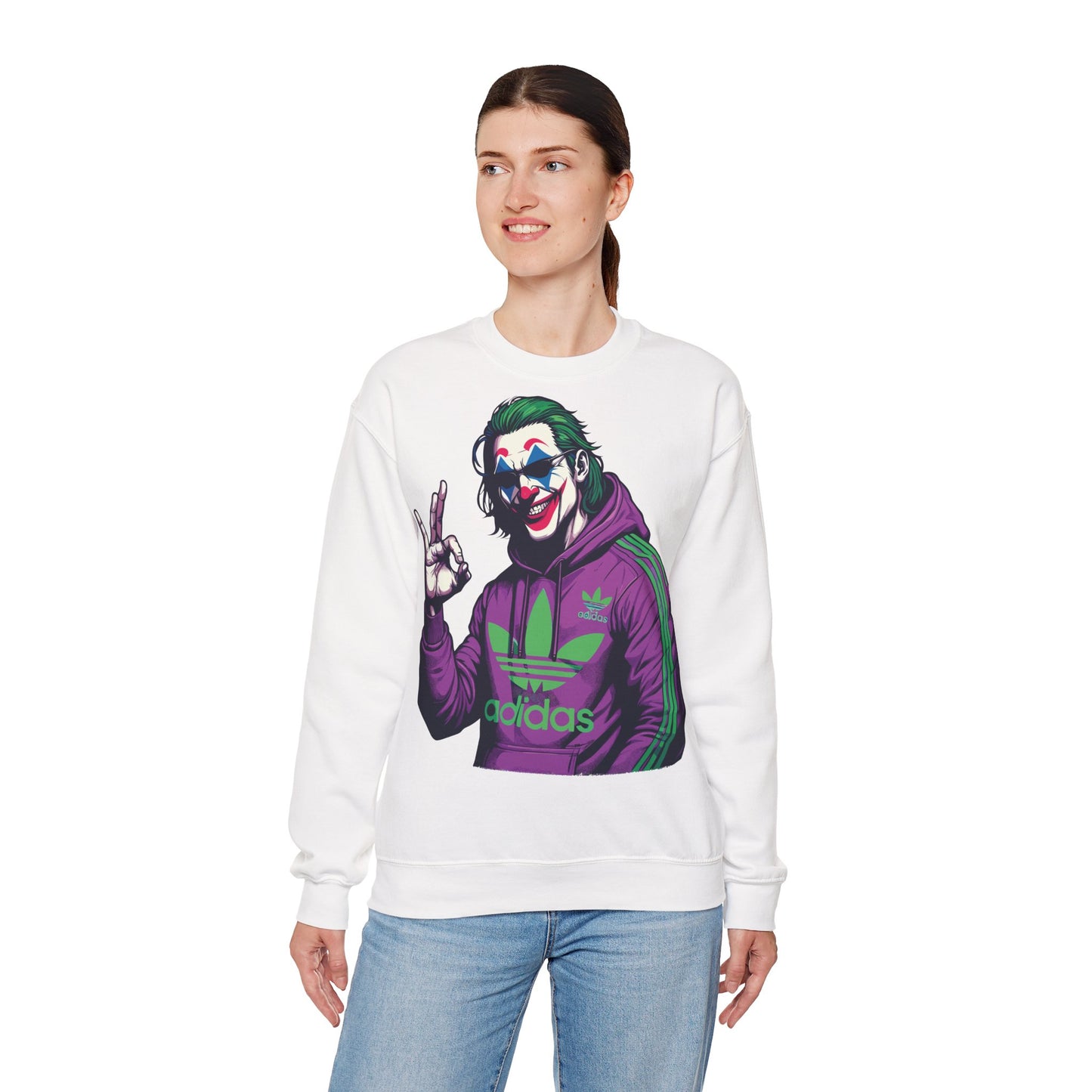 Joker Graphic Unisex Crewneck Sweatshirt - Stylish & Comfortable Streetwear