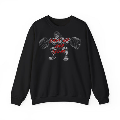 Funny Motivation Sweatshirt - 'Shut Up and Squat' Unisex Heavy Blend™ Crewneck