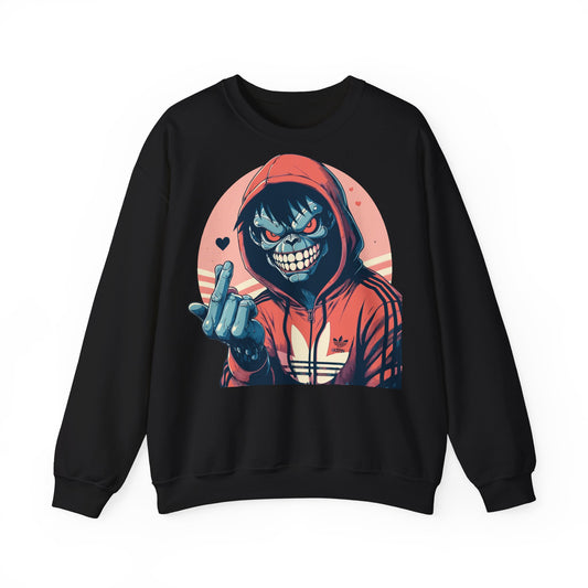 Edgy Graphic for Casual Wear - Unisex Heavy Blend™ Crewneck Sweatshirt