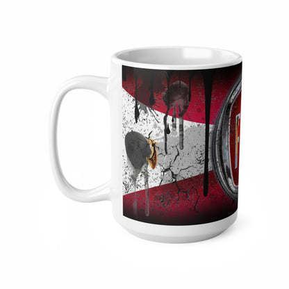 Fiat-Inspired Ceramic Coffee Mugs - Classic Car Enthusiast Gift, 11oz & 15oz