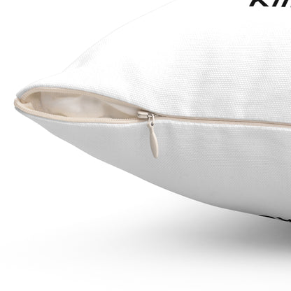Kilkenny Spun Polyester Square Pillow White Edition 2 Sizes