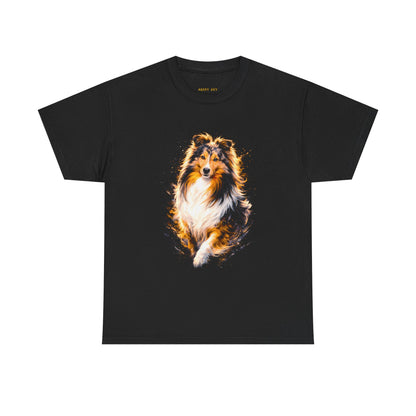 Sheltie Dog T-Shirt — Majestic Shetland Sheepdog Graphic Tee
