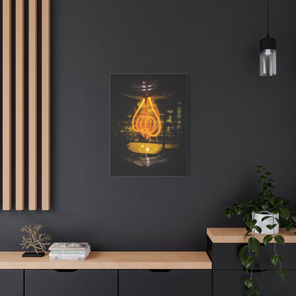 Bulb Matte Canvas, Stretched, 1.25"