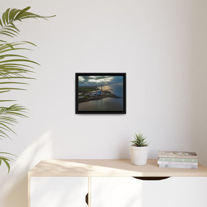Target  Power Station Matte Canvas, Framed (Multi-color)