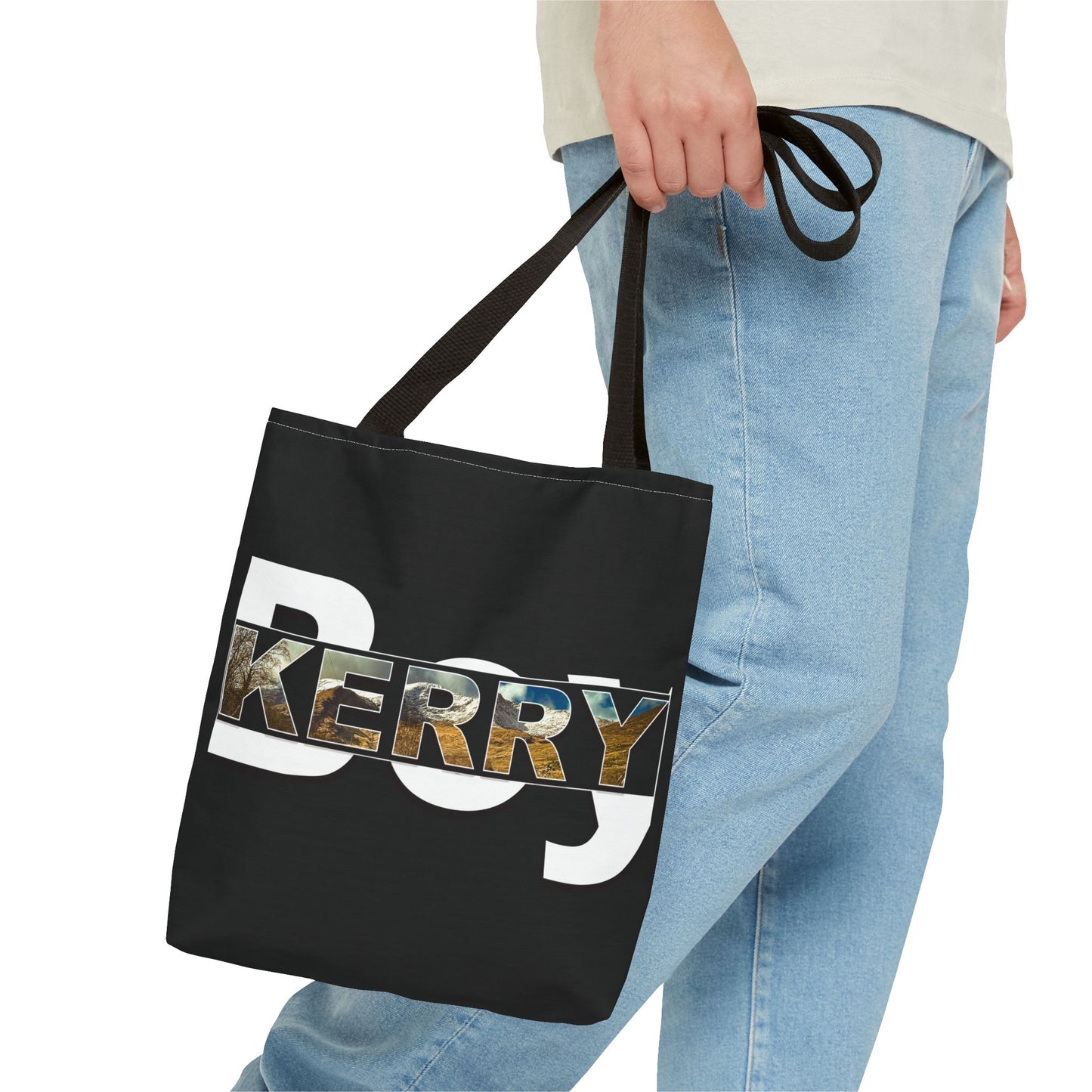 Kerry Boy black Tote Bag (AOP)