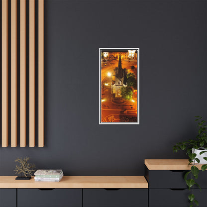 Listowel Church Matte Canvas, Framed (Multi-color)