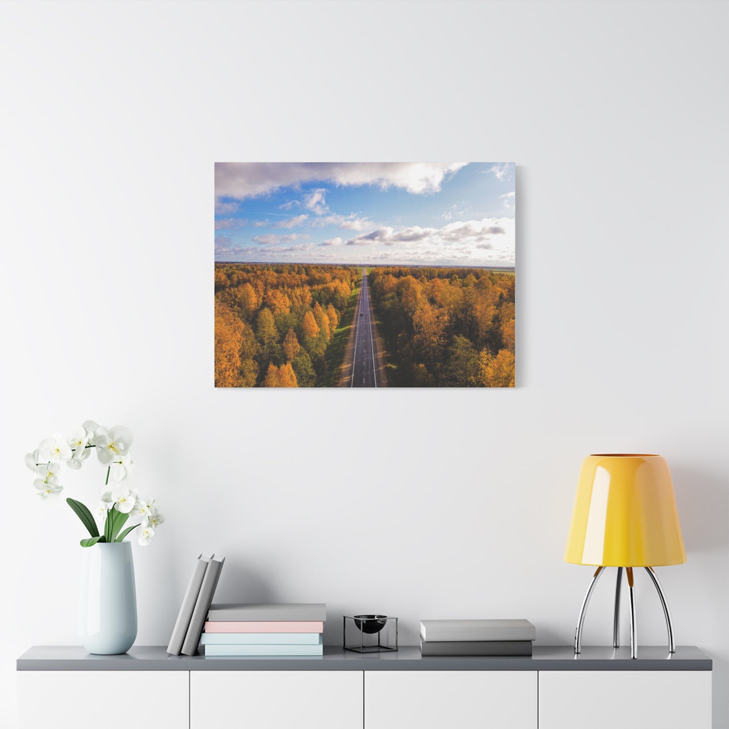 Somewhere in Lithuania Matte Canvas, Stretched, 1.25"