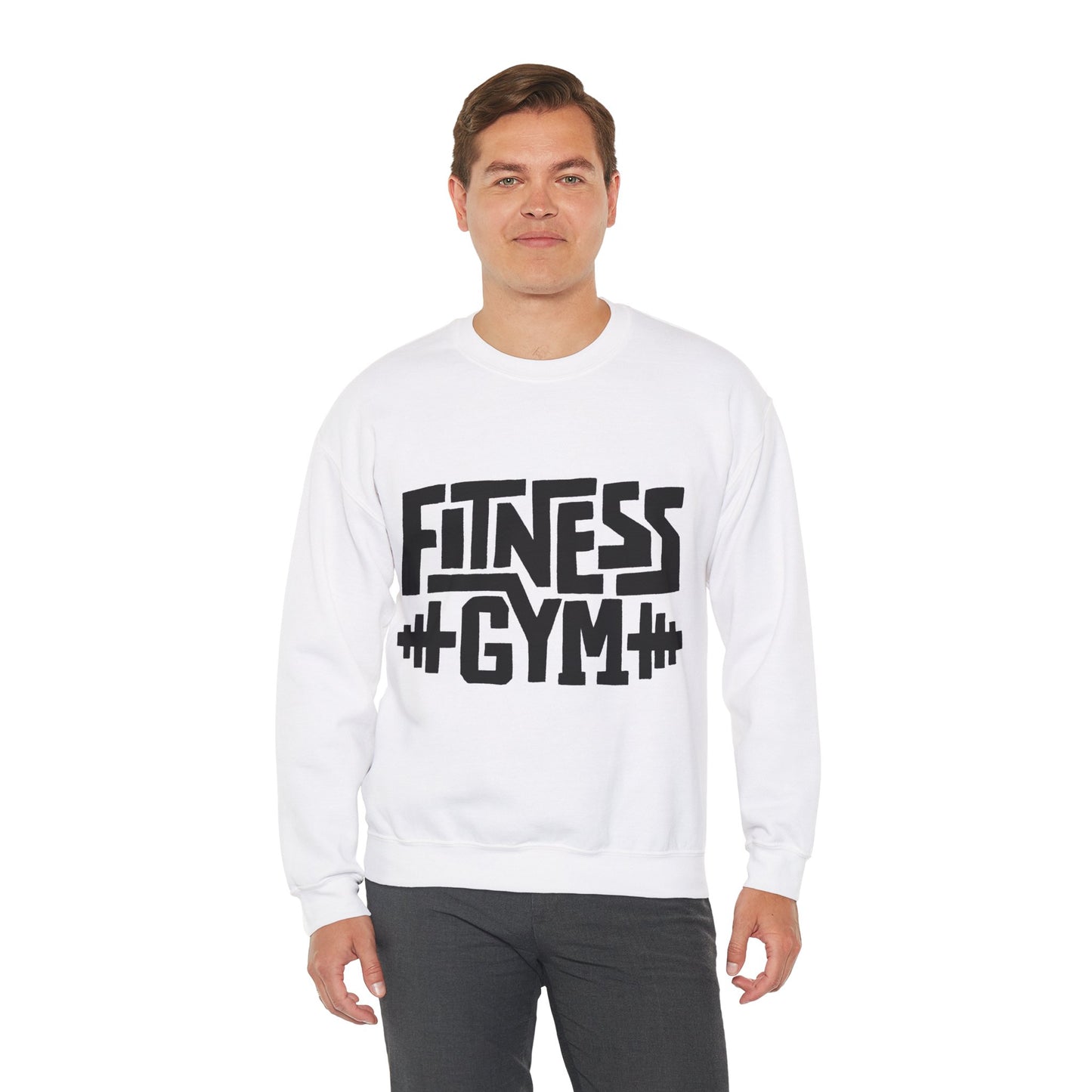 Fitness Gym Crewneck Sweatshirt - Unisex Heavy Blend™