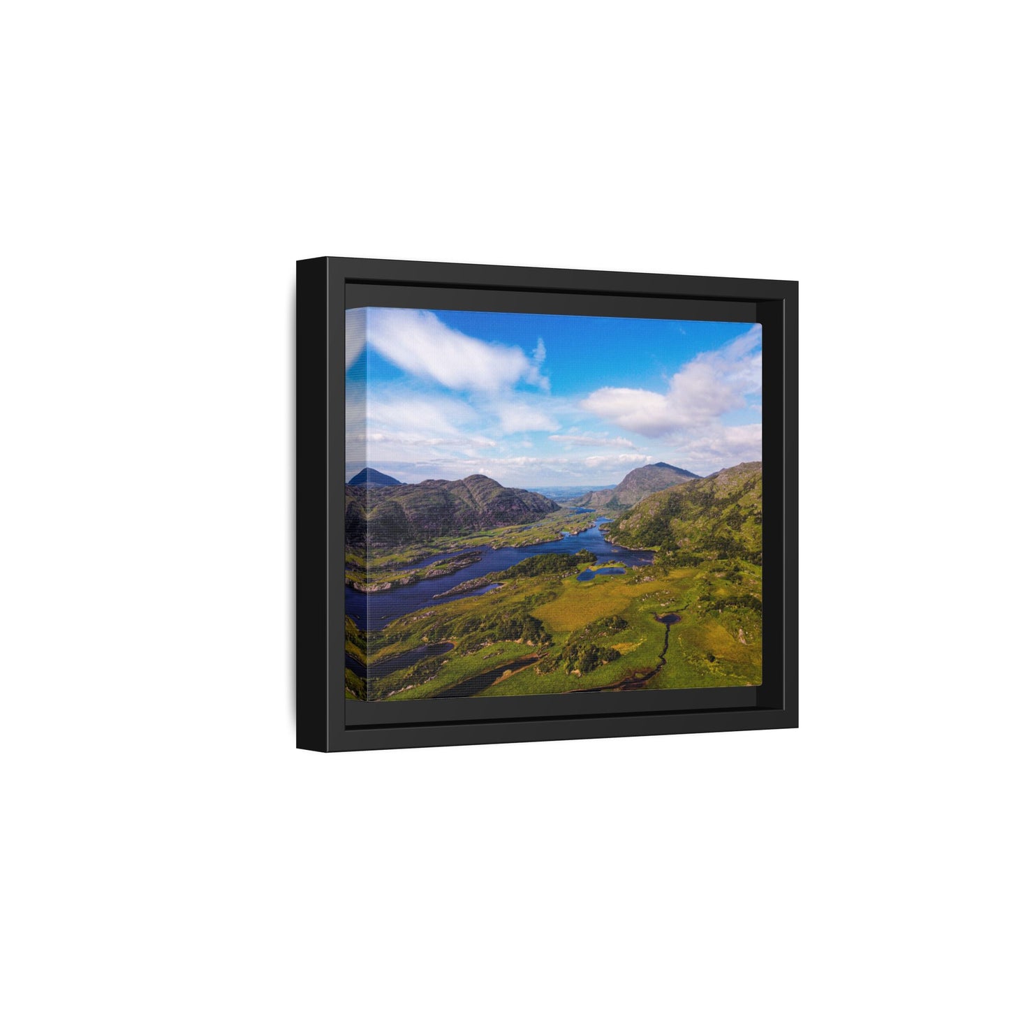 Ladies View Killarney Matte Canvas, Framed (Multi-color)