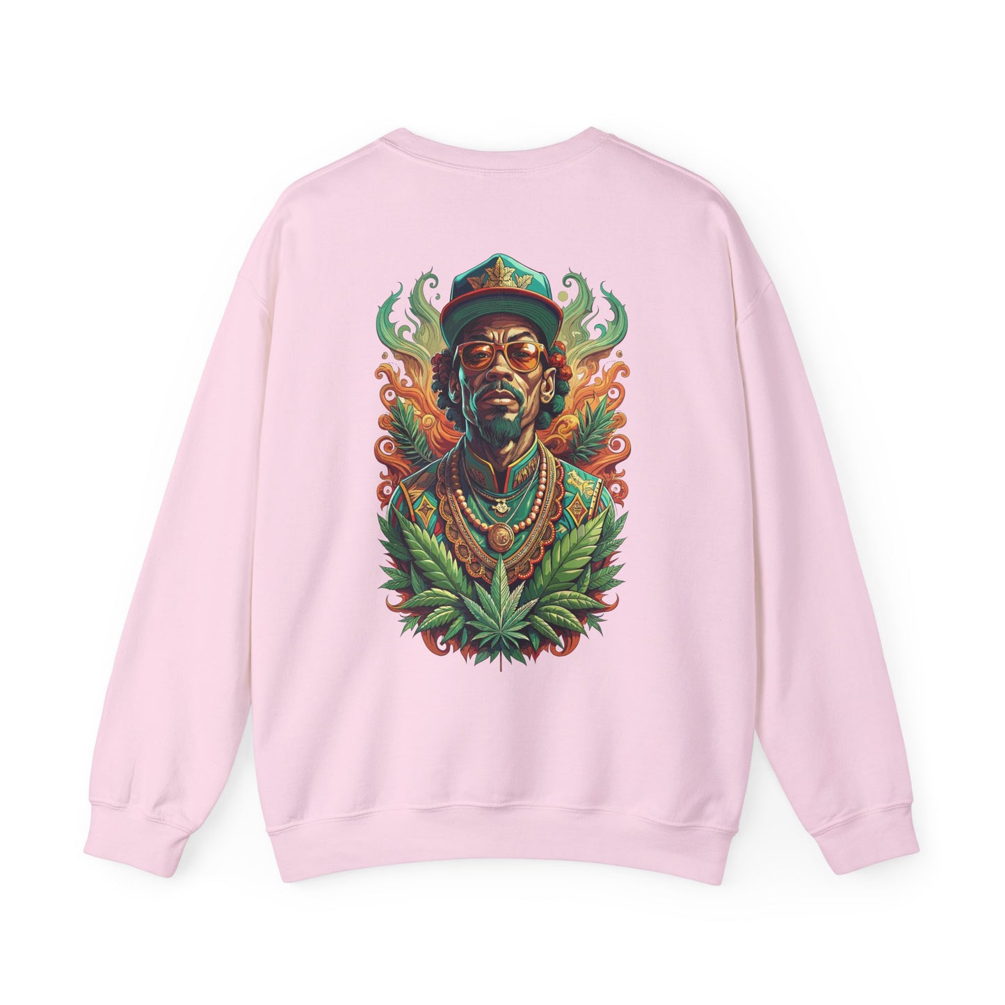 Reggae Lion — Rasta Portrait Graphic Sweatshirt