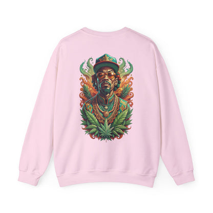 Reggae Lion — Rasta Portrait Graphic Sweatshirt
