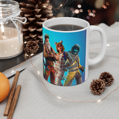 Fortnite-Themed Ceramic Coffee Cups | 11oz & 15oz | Gamer Gift for Esports Fans