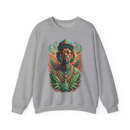 Reggae Lion — Rasta Portrait Graphic Sweatshirt