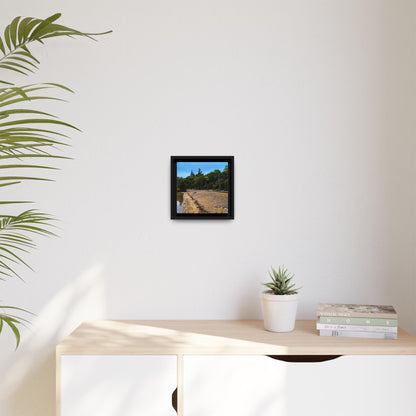 Killarney Beach Matte Canvas, Framed (Multi-color)