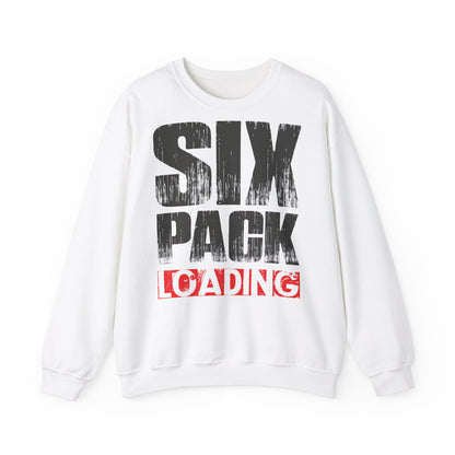 Six Pack Loading Sweatshirt - Unisex Heavy Blend Crewneck