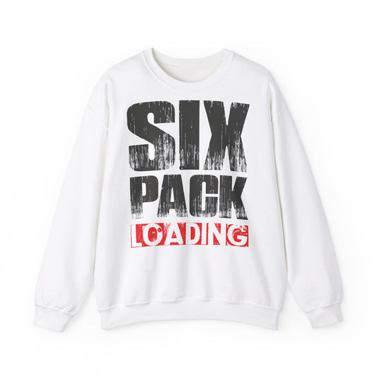 Six Pack Loading Sweatshirt - Unisex Heavy Blend Crewneck