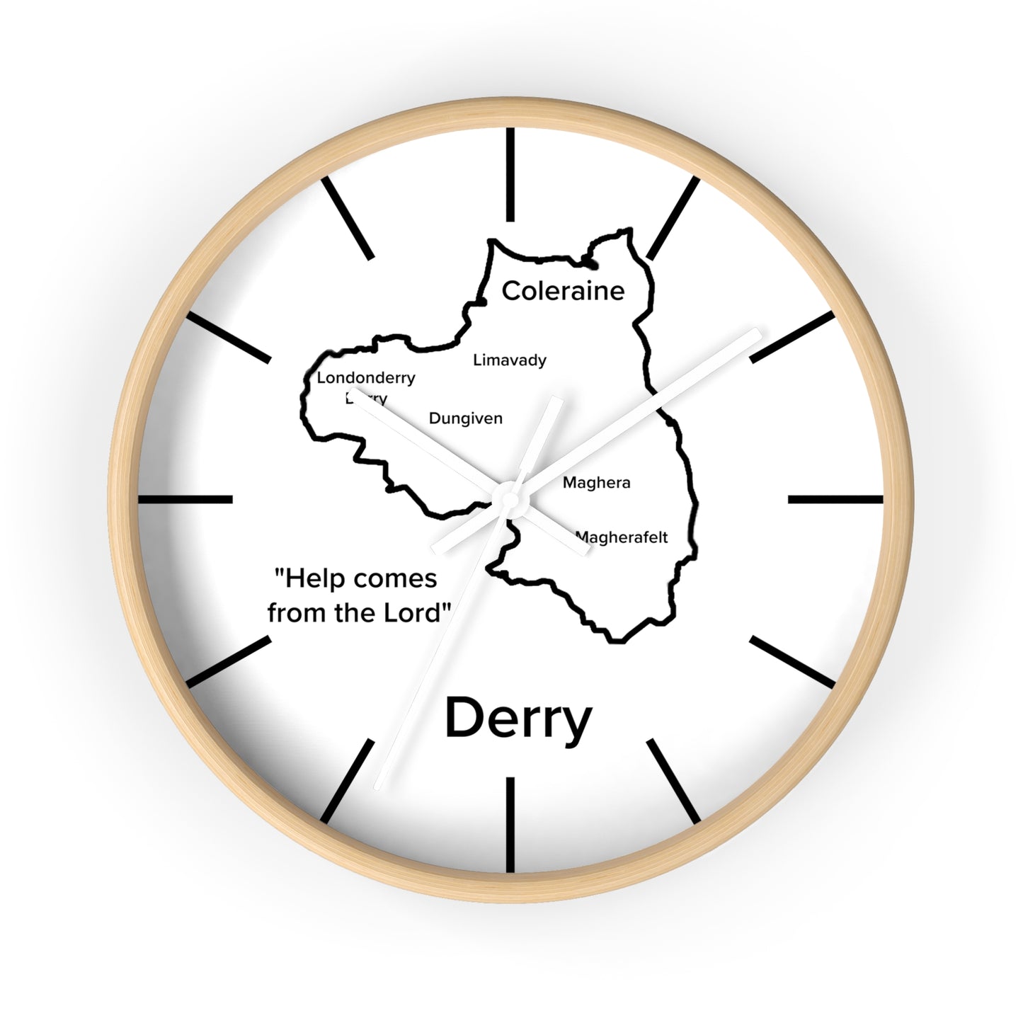 Derry County Wall Clock