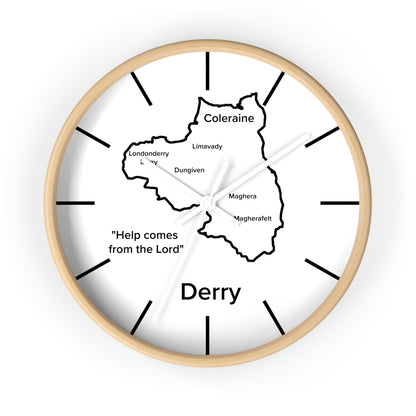 Derry County Wall Clock