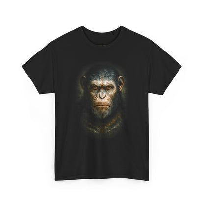 Chimpanzee Portrait T‑Shirt — Realistic Ape Face Graphic Tee