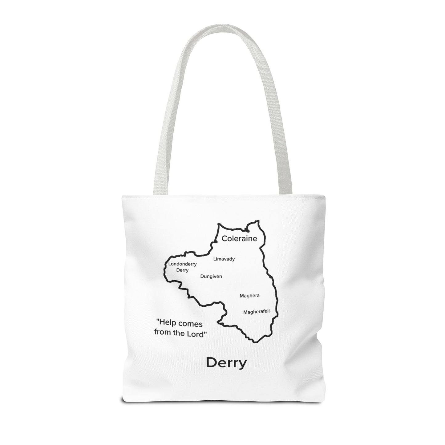 Derry Tote Bag White Edition