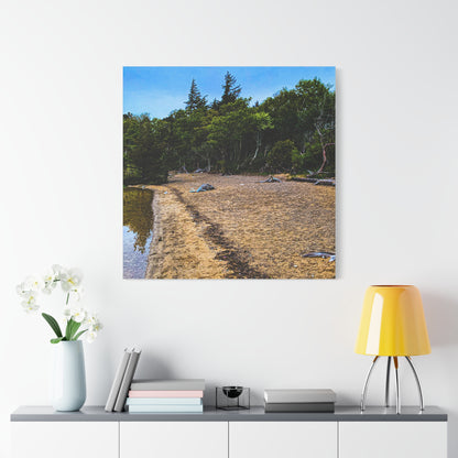 Muckross Lake Beach Matte Canvas, Stretched, 1.25"