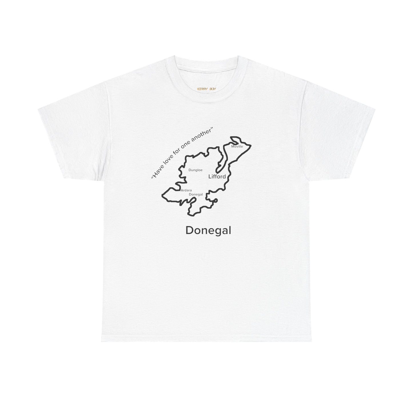 Donegal Unisex Heavy Cotton Tee White Edition