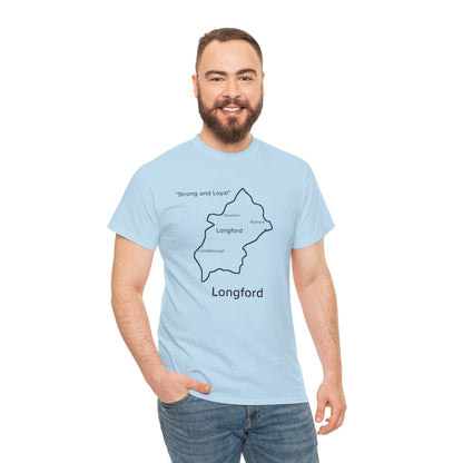 Longford Unisex Heavy Cotton Tee White Edition