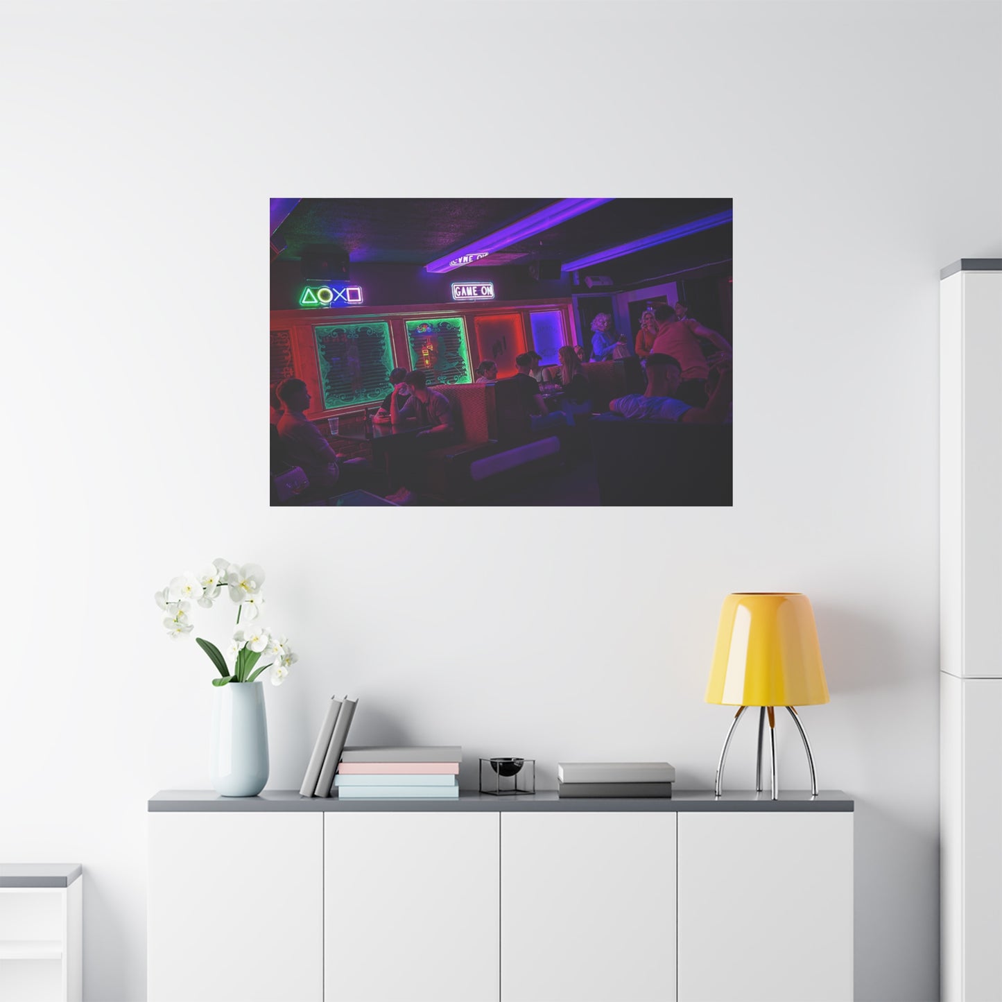 The Mermaids Nite Club Matte Canvas, Stretched, 1.25"