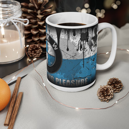 BMW - Themed Ceramic Coffee Cups - 11oz & 15oz - Perfect for Car Enthusiasts