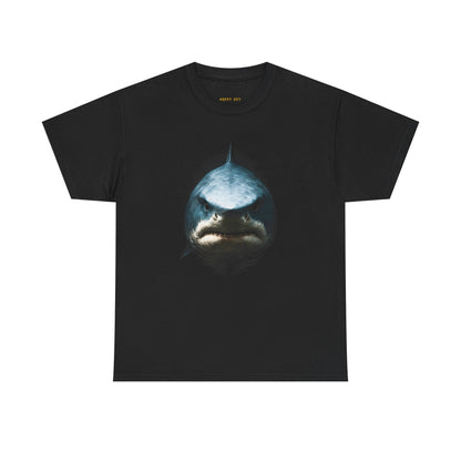 Shark Face Graphic Tee — Fierce Ocean Predator T-Shirt