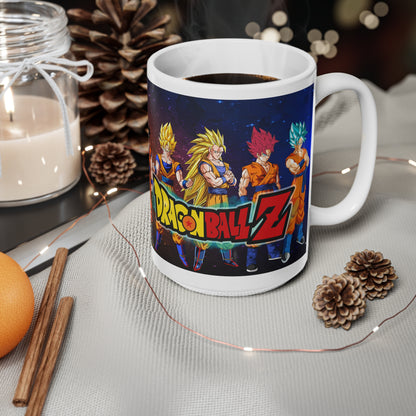 Dragon Ball Z Ceramic Coffee Cup - 11oz & 15oz - Perfect for Fans and Collectors