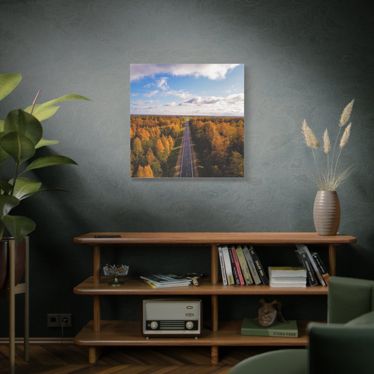 Somewhere in Lithuania Matte Canvas, Stretched, 1.25"