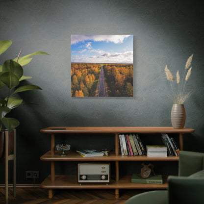 Somewhere in Lithuania Matte Canvas, Stretched, 1.25"