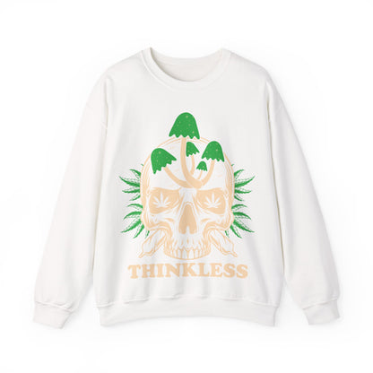 Mushroom Skull 'THINKLESS' Sweatshirt