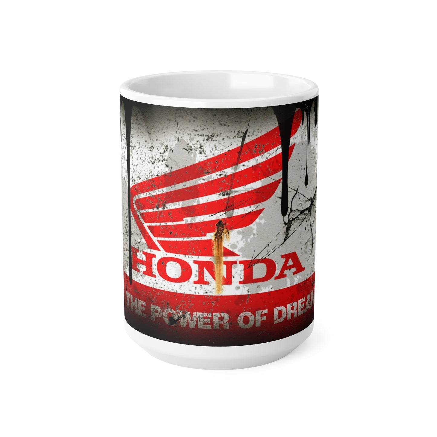 Honda-Inspired Ceramic Coffee Cups - 11oz & 15oz - Perfect Gift for Motorcycle Enthusiasts