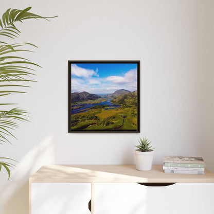 Ladies View Killarney Matte Canvas, Framed (Multi-color)