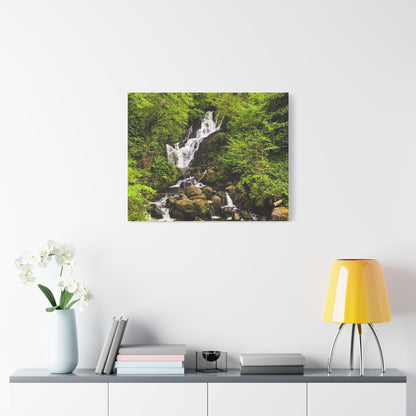 Torc waterfall Matte Canvas, Stretched, 1.25"