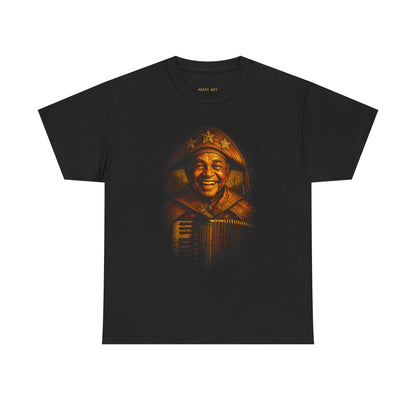 T-Shirt — Smiling Soldier Vintage Portrait Graphic Tee
