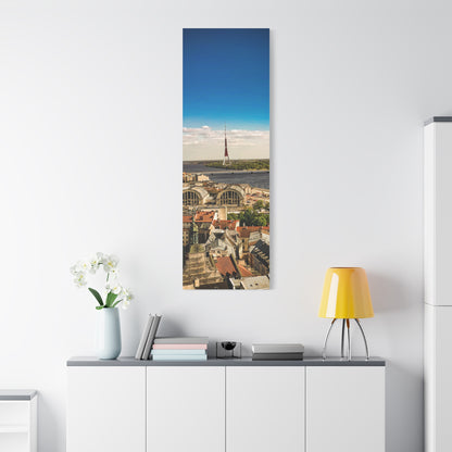Riga TV Tower Matte Canvas, Stretched, 1.25"